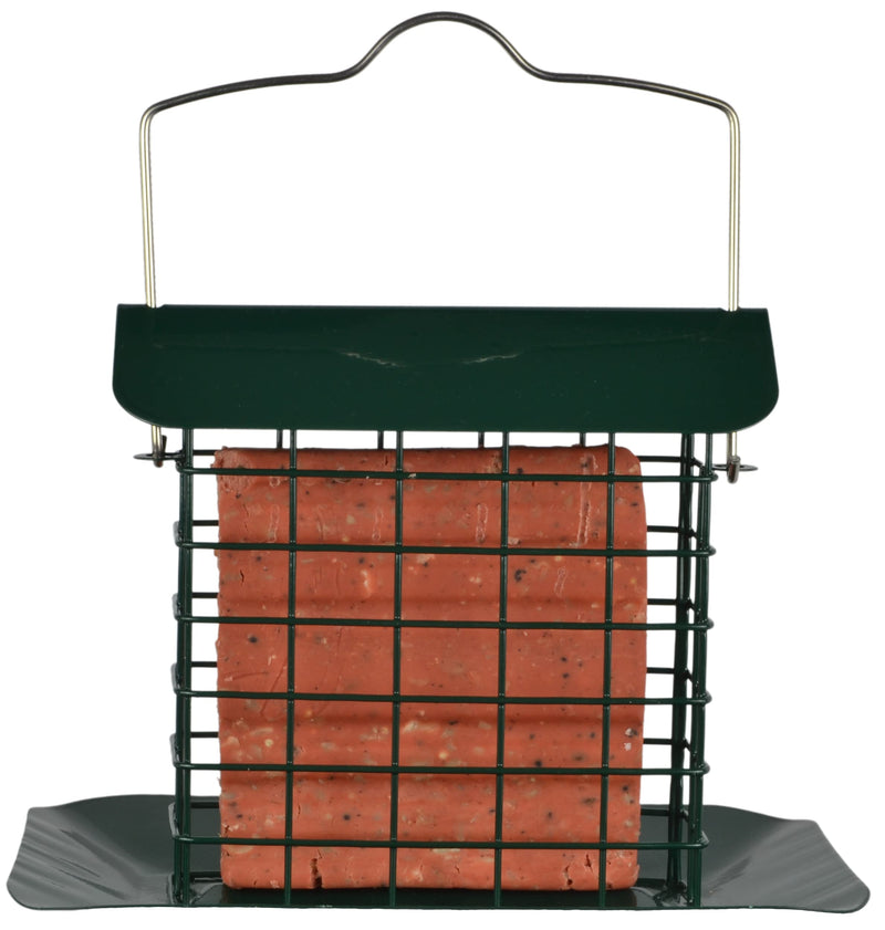 Supa Premium Suet Block / Scrap Feeder with Tray has been specifically designed for the feeding of Suet Blocks & Scraps but can also be used for Fruit, Seed Blocks etc. 1 Multi - PawsPlanet Australia