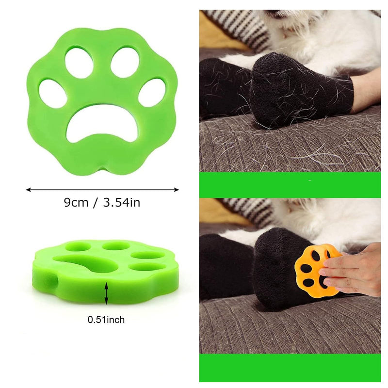 12 pieces pet hair remover, pet hair remover for laundry, pet hair remover washing machine, pet hair lint paw for dog hair, cat fur and all pets - PawsPlanet Australia