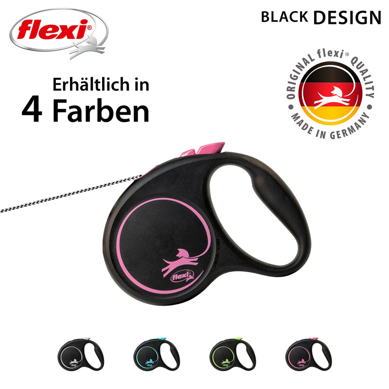 FLEXI 4000498033319 strap black lace design, pink, 132.1 g one size - PawsPlanet Australia