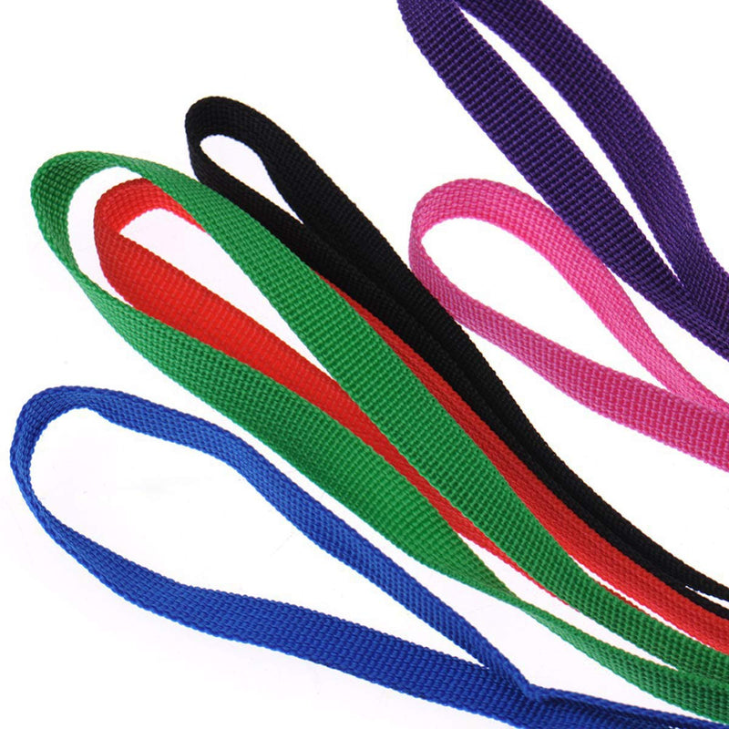 6PCS Dog Slip Leads D Ring Kennel Nylon Rope for Pet Animal Control Grooming Shelter Rescues Doggy Daycare - PawsPlanet Australia