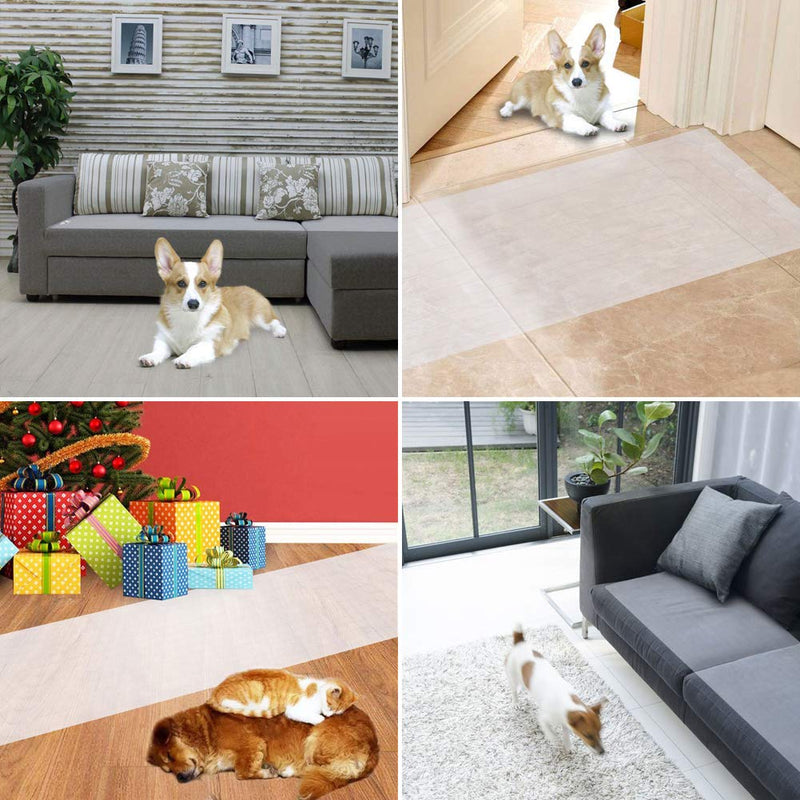 [Australia] - VOOO4CC Pet Training Mat Indoor Dog Drive Pad Cat Barrier Off-Limit Areas Indoor & Outdoor Medium 12*60 