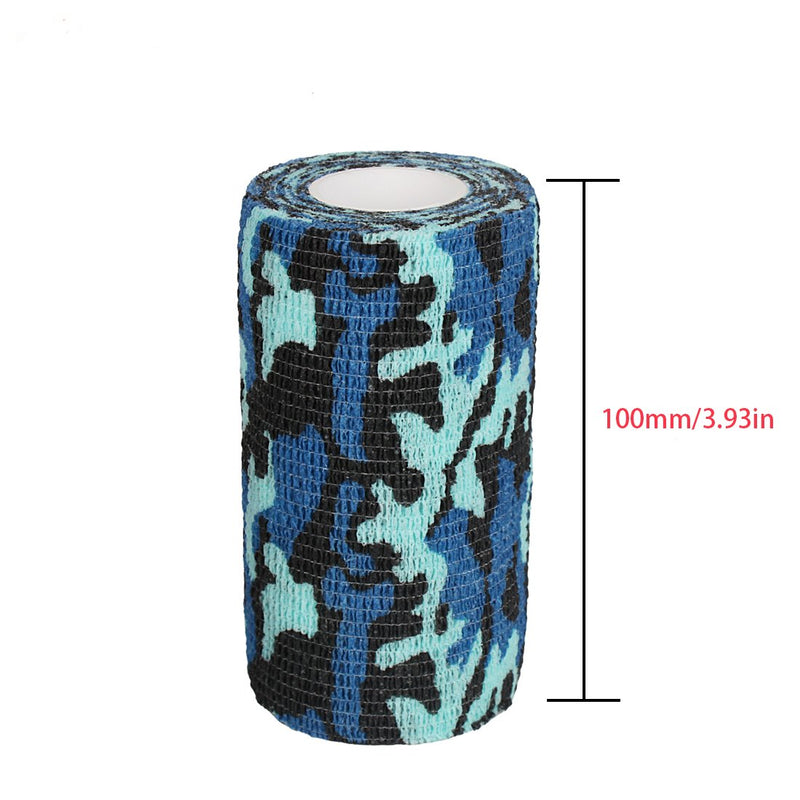 Various2013 6 Rolls Self Adherent Cohesive Wrap Bandages Sports Tape for Wrist, Stretch Athletic Tape for Ankle Sprains & Swelling Random Colors ZZBD-03 (10.0cm x 4.5m) Camouflage - PawsPlanet Australia
