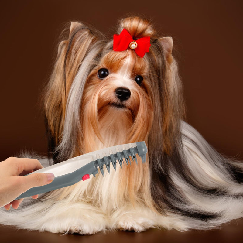 ULTECHNOVO Cat Brush Cats Dogs Hair Clipper Long Hair Dog Clipper Long Hair Cat Clipper Care Grooming Electric Dog Trimmer Razor Brush Comb Dog Brush - PawsPlanet Australia