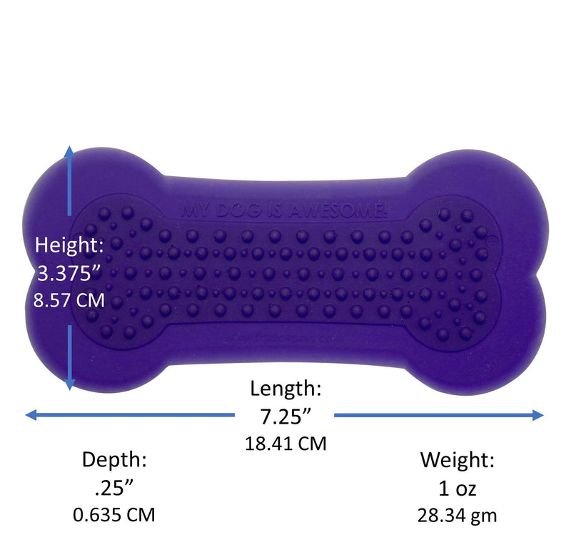 [Australia] - Perfect Curve The Original Lick Lick Pad, Dog Distraction Device Small, Purple, 2 Pack 