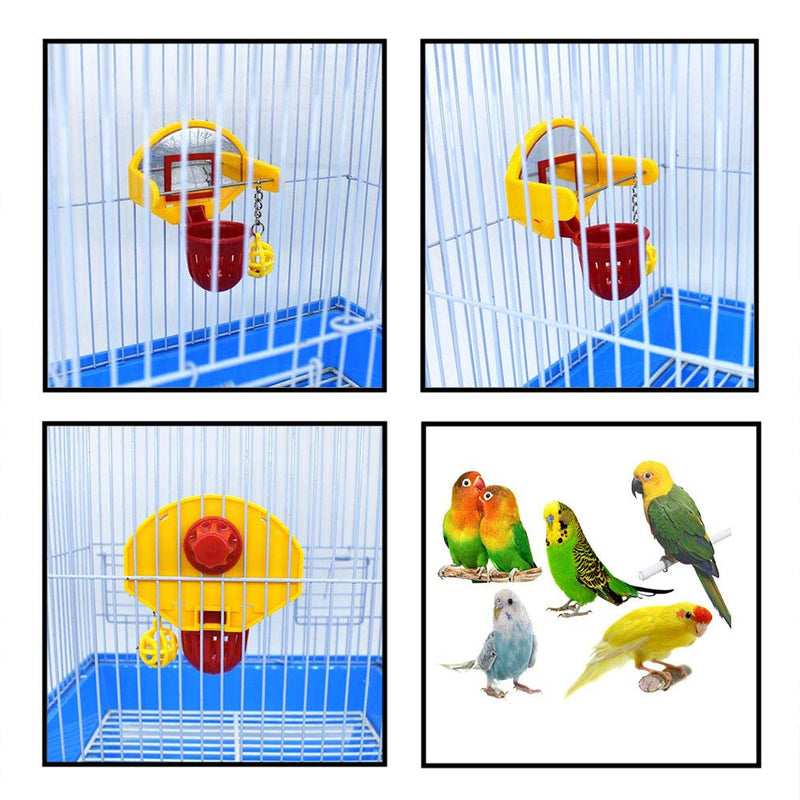 N\A Bird Training Toy, Parrot Basketball Toy, Mini Basketball Toy, Parrots Cage Toy for Budgie Parakeet Canary - PawsPlanet Australia