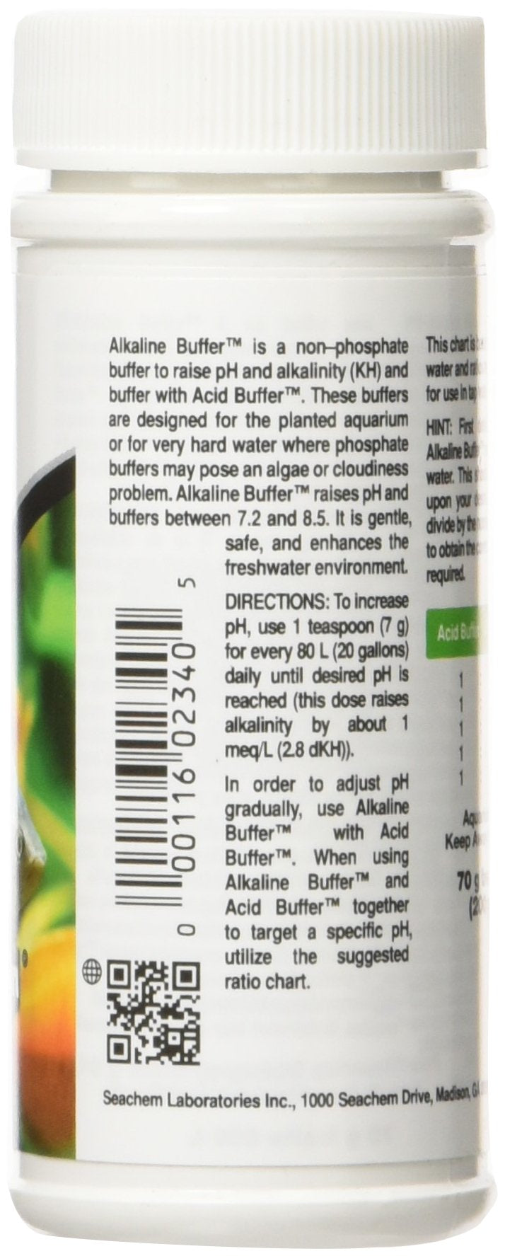 Seachem Alkaline Buffer, 70 g / 2.5 oz 70g/2.5 oz - PawsPlanet Australia