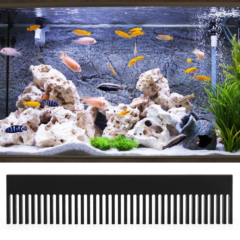 [Australia] - Hffheer Aquarium Overflow Comb Fish Tank Flow Weir Comb Acrylic Overflow Comb for Avoid Fish Overflow 