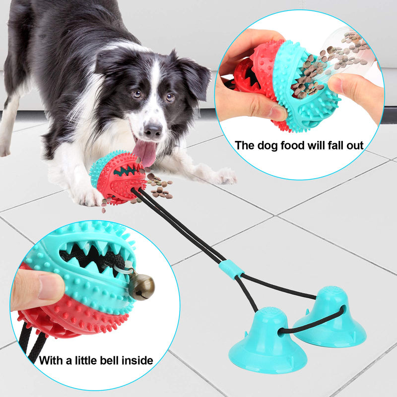 Suction Cup Dog Toy Interactive Rope Toys Can Bring You Closer to Your Pet Toy for Aggressive Chewers for Dog Cleaning Teeth Dog Chew Toy Suction Pull Resistant Toy for Aggressive Chewers blue - PawsPlanet Australia