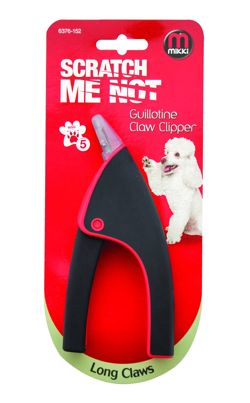 Mikki Dog, Cat Claw Clipper, Trim, Scissor for Grooming - Guillotine Nail Clipper for Puppy, Kitten - PawsPlanet Australia