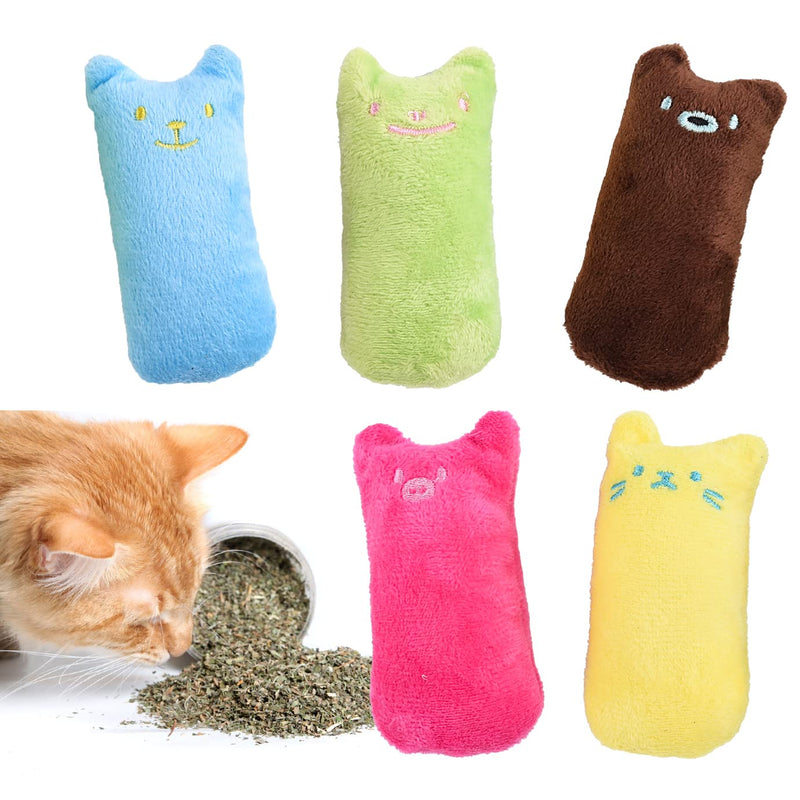 Pack of 10 Cat Toys Mouse Catnip Toys for Cats Plush Cat Toys Interactive Cat Toys Cat Chew Toys Plush Mouse Kitten Toys for Cats Kitten Toys Mice - PawsPlanet Australia