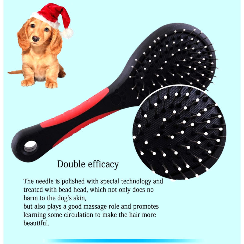 FAYRUNOD Pet bath brush,dog brush for small grooming brushes large dogs hair comb shedding short Pet poodles puppy poodle - PawsPlanet Australia