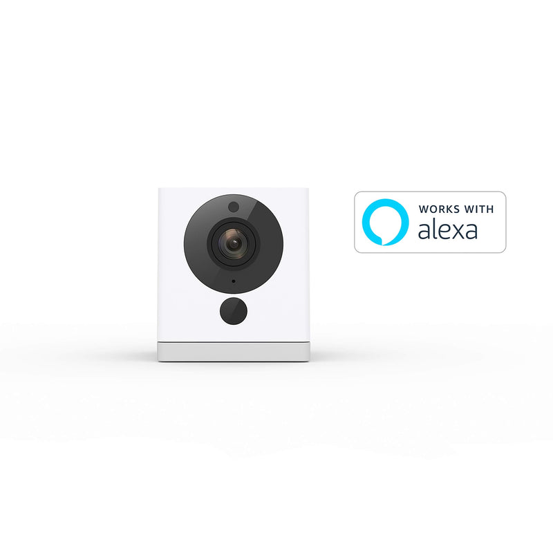 Neos SmartCam | Wi-Fi SmartHome Security Camera, Works with Alexa, 1080P HD Video, Night Vision, 2-Way Audio, Free Cloud Storage, UK Support, White, Single Pack - PawsPlanet Australia