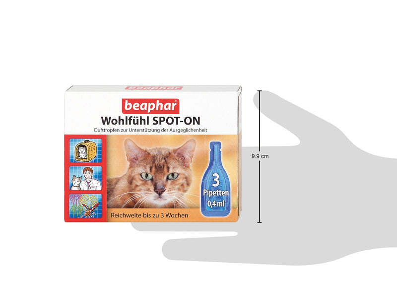 Beaphar Calming Spot-On for Cats, 3 x 0.4 ml - PawsPlanet Australia