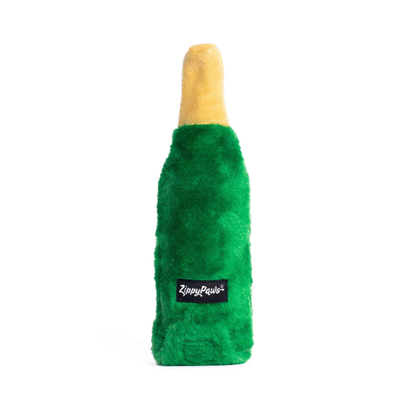 [Australia] - ZippyPaws - Happy Hour Crusherz Drink Themed Crunchy Water Bottle Dog Toy Champagne 