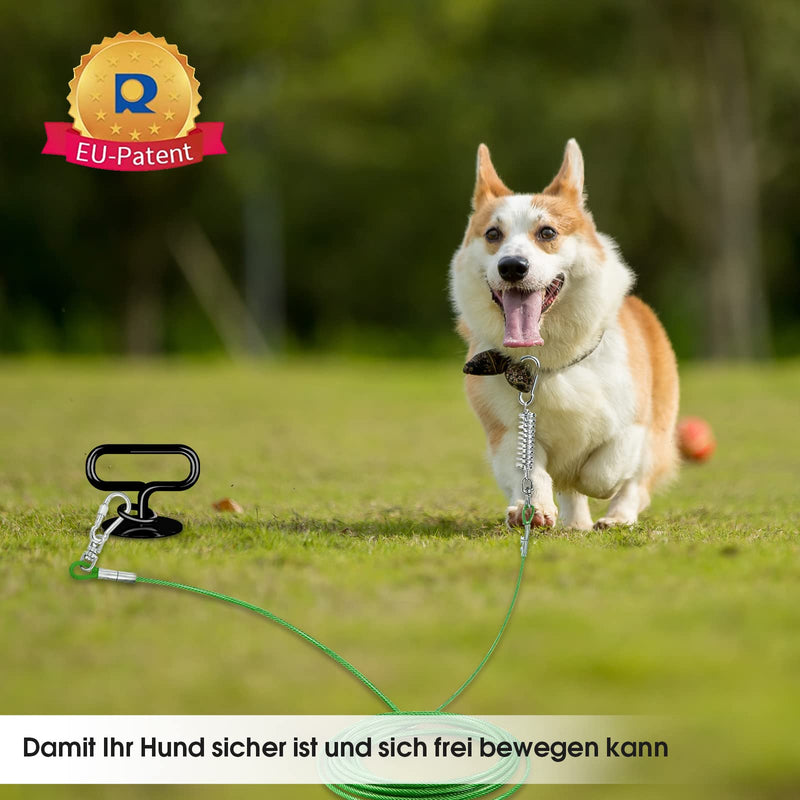 Ground anchor dog, heavy duty mooring peg dog, ground anchor dog for large dogs, mooring peg dog for outdoor, yard, beach, park - PawsPlanet Australia