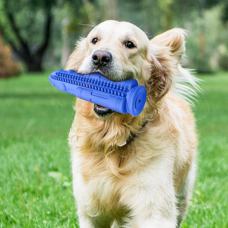 Dog Toys Toothbrush Chew Toy Squeaky Teeth Cleaning Toy Puppy Brushing Stick Dental Oral Care for Small Medium Dogs (Fit 20-70 lbs) LA - PawsPlanet Australia