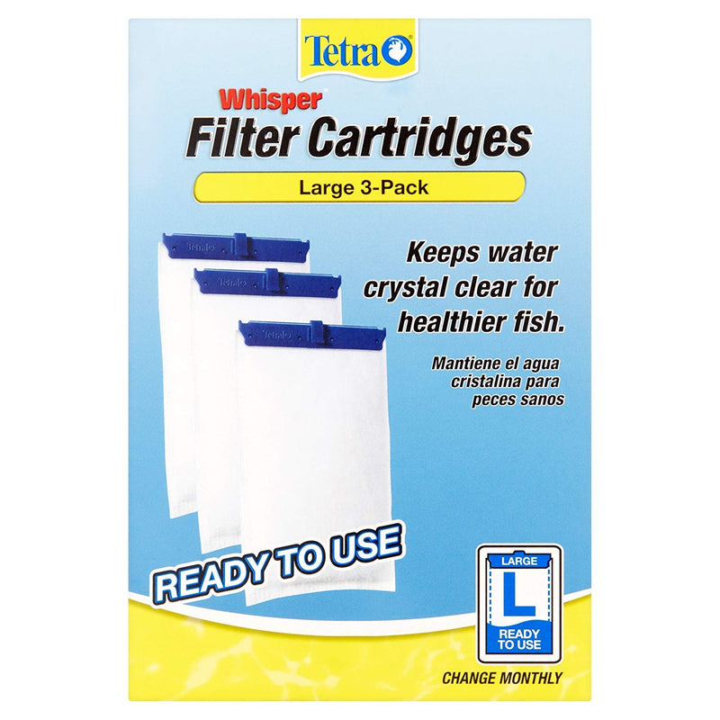[Australia] - Tetra Whisper Large Aquarium Filter Cartridge 3pk 