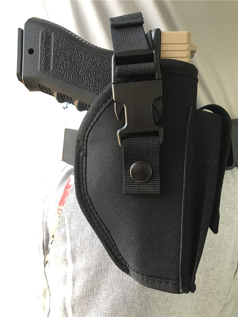 [Australia] - TACwolf Tactical Belt Holster with Mag Pouch Universal Outside for Right Waistband Holster 