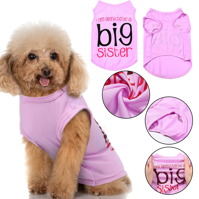 6 Pieces Dog Shirts Pet T-Shirts Sleeveless Printed Puppy Shirt Breathable Dog Sweatshirts Summer Pet Clothes for Dogs and Cats Wear (Baseball,S) Baseball Small - PawsPlanet Australia