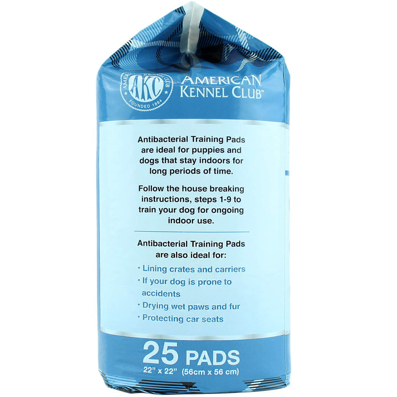 [Australia] - AKC 25-Pack Pet Training Pads 