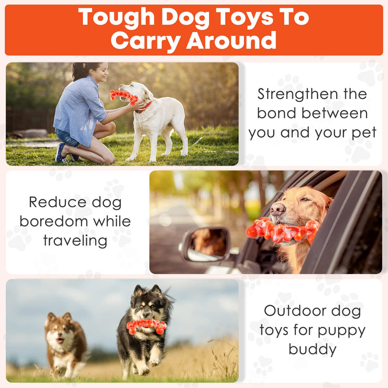 WOWBALA dog toy indestructible for aggressive chewing: chew toy robust dog toy for large dogs - toy dog for large medium dogs - PawsPlanet Australia