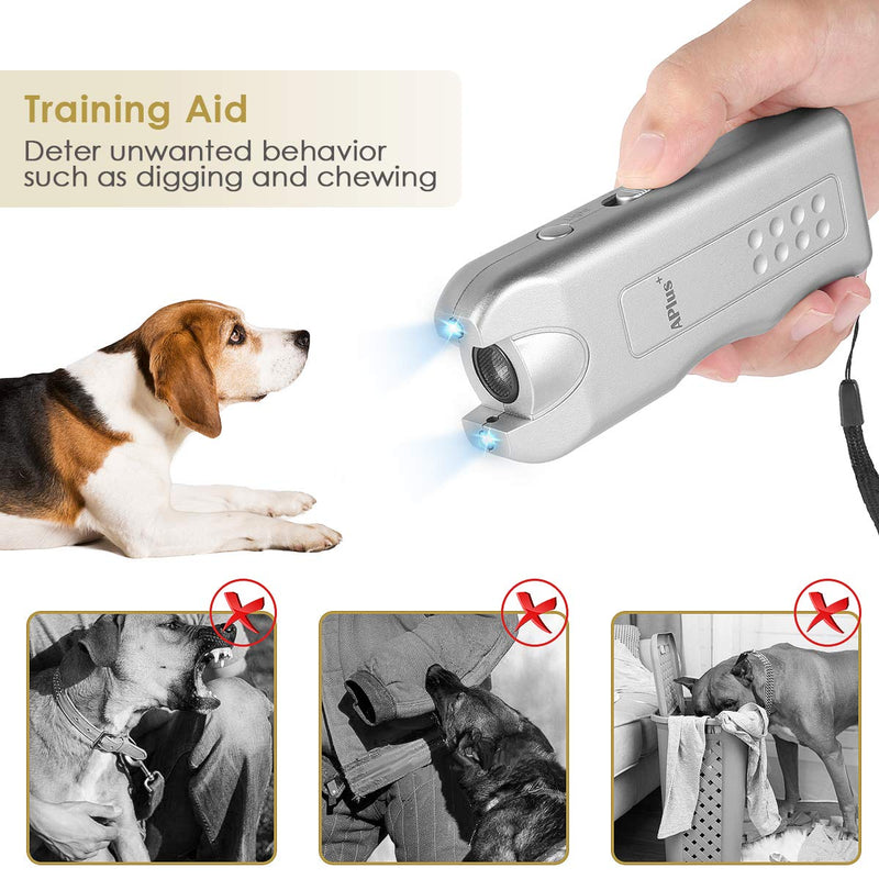 TSKLooy Anti Barking Device,Ultrasonic & Dog Bark Deterrent Devices Handheld Ultrasonic Anti Bark Dog Train Repeller Stop Barking - PawsPlanet Australia