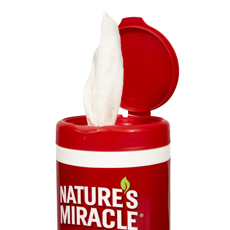 [Australia] - Nature's Miracle Small Animal Cage Scrubbing Wipes Pack of 30 wipes 