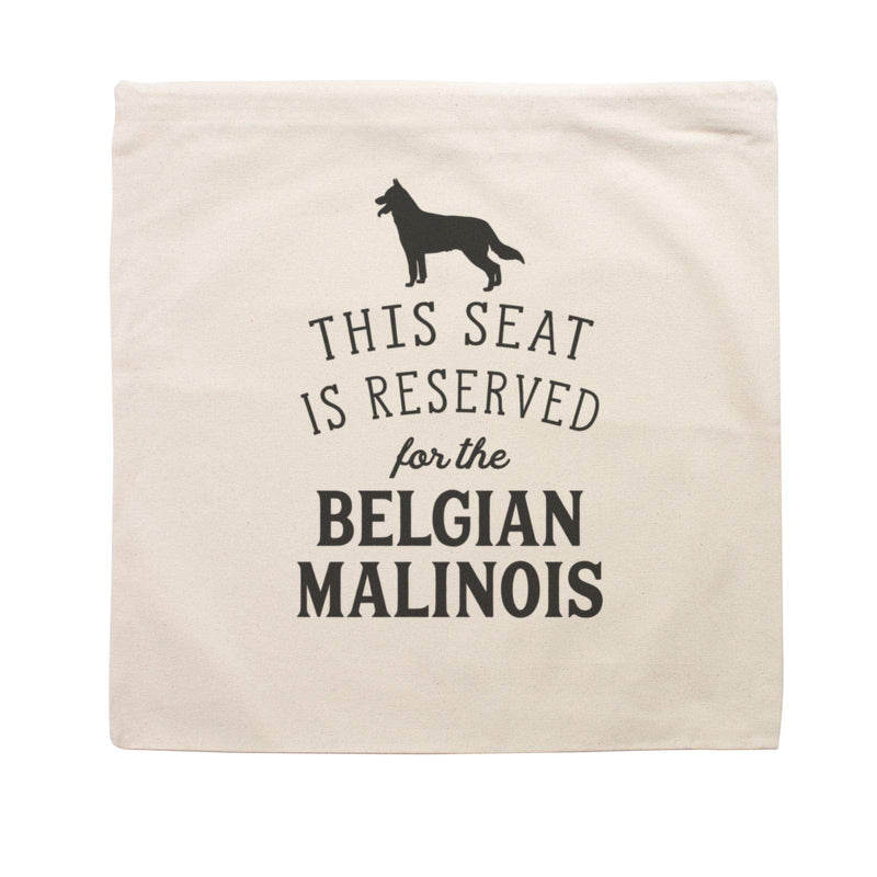 RESERVED FOR THE BELGIAN MALINOIS Cushion Cover - Dog Gift Present Xmas Birthday - PawsPlanet Australia