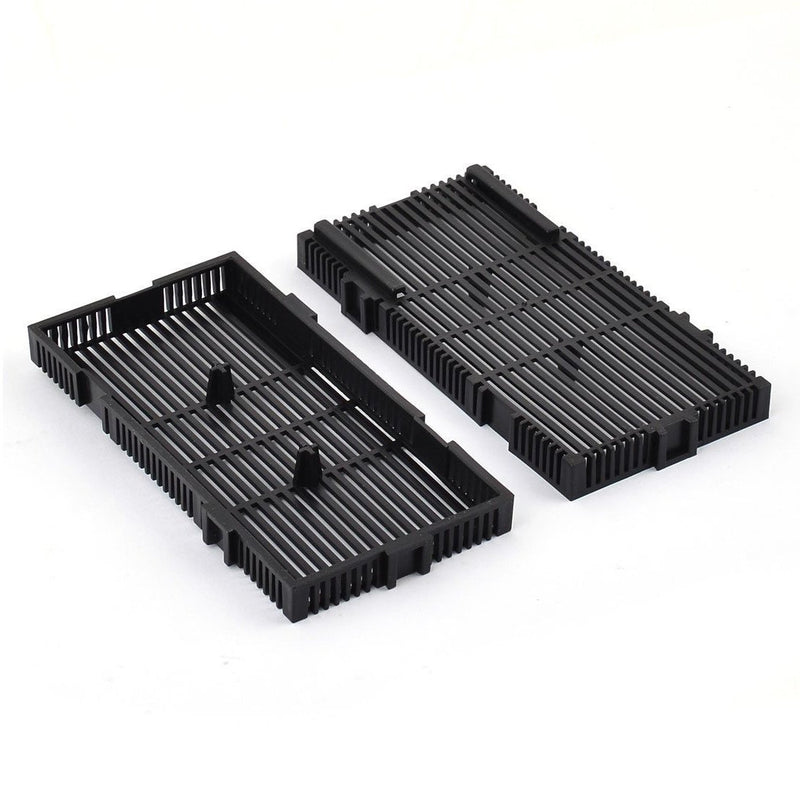 [Australia] - XMHF Aquarium Fish Tank Undergravel Filter Board Air Tube 32pcs Black 