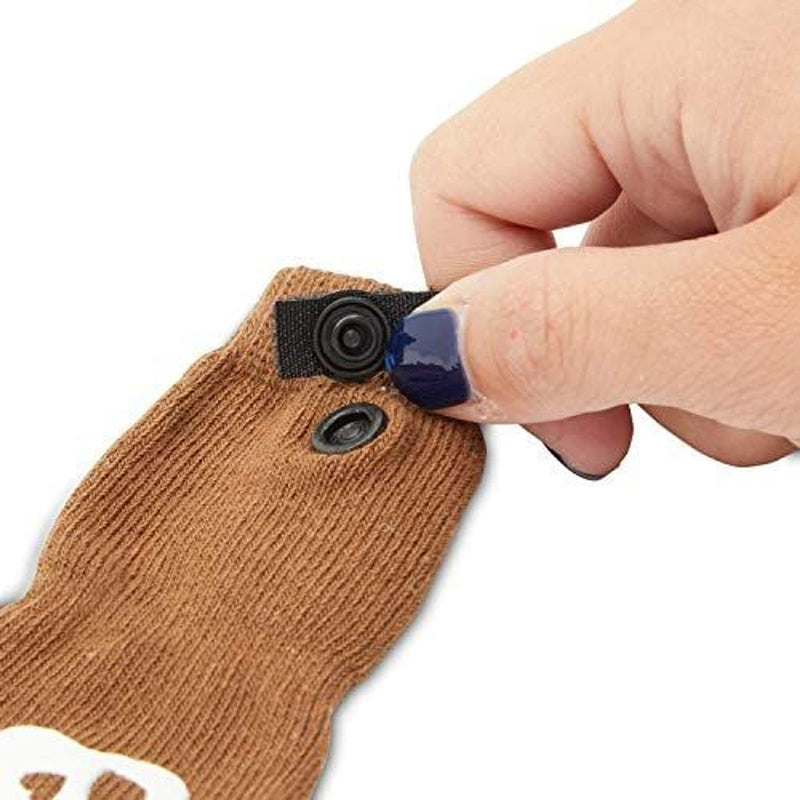 Zodaca Anti-Slip Dog Socks, Paw Protection (Small) Small - PawsPlanet Australia