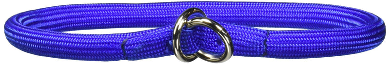 [Australia] - Coastal Pet Products Round Nylon Blue Choke Collar for Dogs, 3/8 By 16-inch 