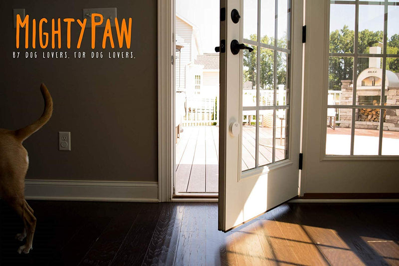 Mighty Paw Smart Bell 2.0, Dog Potty Communication Doorbell, Super-Light Press Button Doorbell 1 Activator White - PawsPlanet Australia