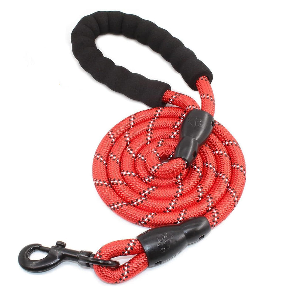 alouweekuky Dog Lead for Dogs, 3M/1.2CM Tow Lead Large Dog, Reflective Dog Leash, Training Lead for Medium and Large Dogs (Red, 3M) Red - PawsPlanet Australia