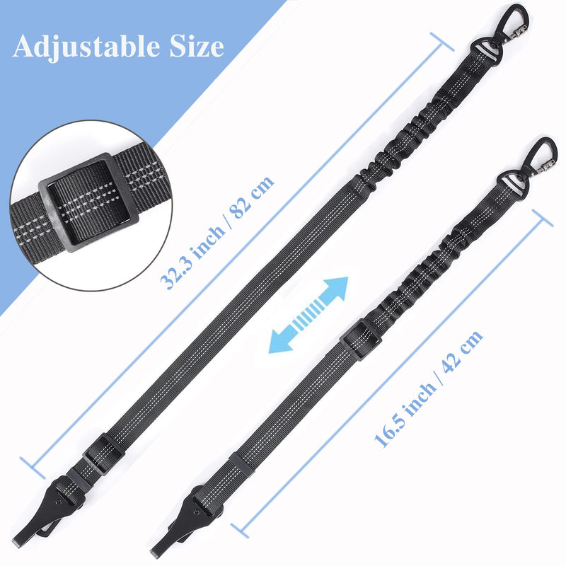 Dog Seat Belt, Dog Belt for Car, 3-in-1 Dog Belt Safety Harness Adjustable with Universal Plug & Locking Bar Attachment, for All Dog Breeds, Cats & Car Types - PawsPlanet Australia