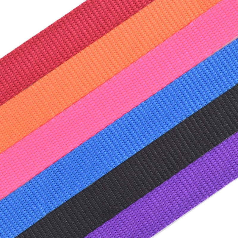 [Australia] - KLCW Nylon Dog Collar Lightly Waterproof Neoprene PaddedrUltra Soft Prevent Dog Skin from Wearing outThree Sizes Suitable for Small and Medium Dogs L purple 