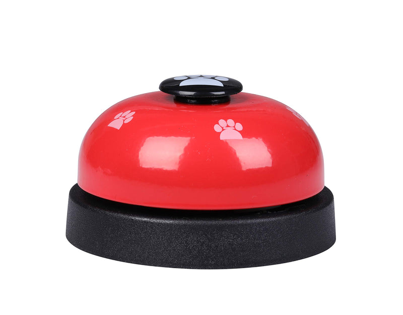 I-MART 2 Pcs Pet Training Bells, Tell Bell, Doggy Door Bell for Dog Cat Red & Pink - PawsPlanet Australia