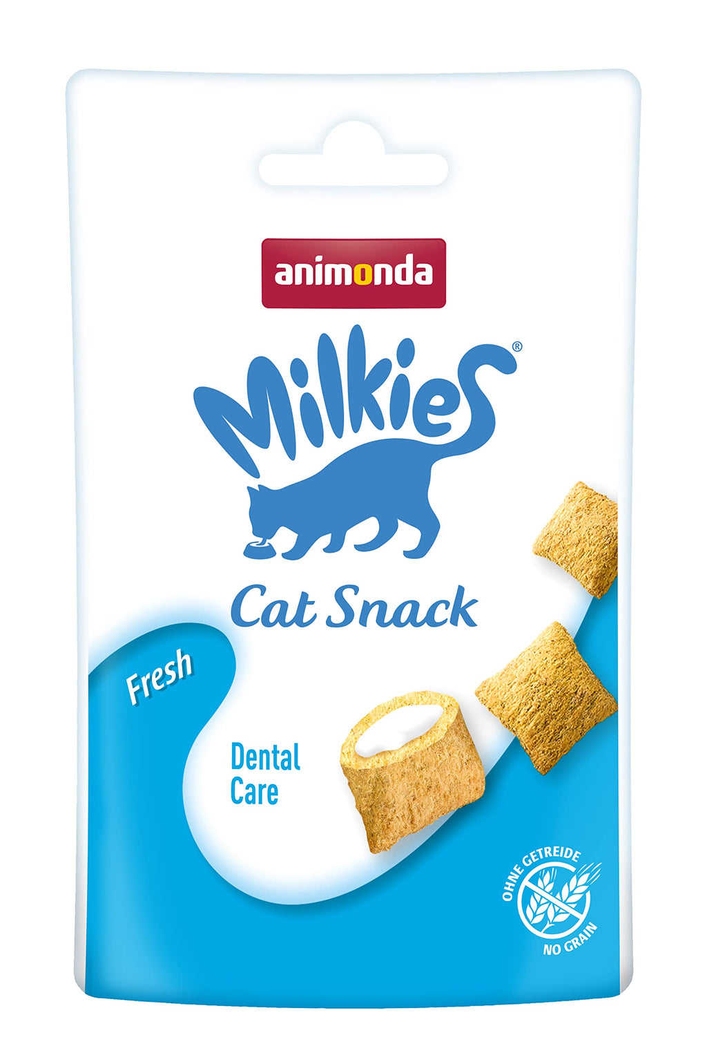 animonda Milkies Fresh, grain-free crunchy pillows for cats, cat snack, 12 x 30 g - PawsPlanet Australia