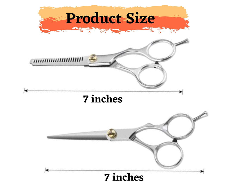 Professional Non-Professional Hair Scissors Cutting Thinning Shears Stainless Steel Salon Barber Pet Dog Cat Hairdressing| Grooming Styling Pet Supplies (Professional Cutting Scissors) Professional Cutting Scissors - PawsPlanet Australia