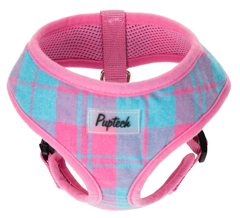 [Australia] - Soft Mesh Dog Harness Pet Puppy Comfort Padded Vest No Pull Harnesses XS Pink 