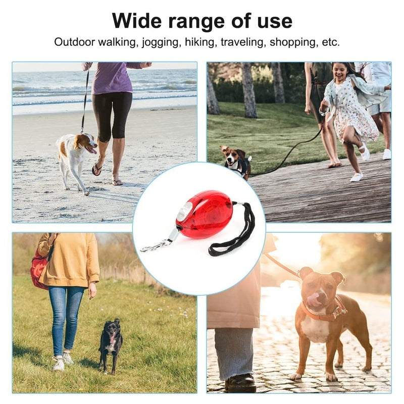 Pet Dog Retractable Leash, Mini Retractable Dog Leash 3M Automatic Retraction Dog Leash with Reflective Rope for Small Dogs and Cats - PawsPlanet Australia