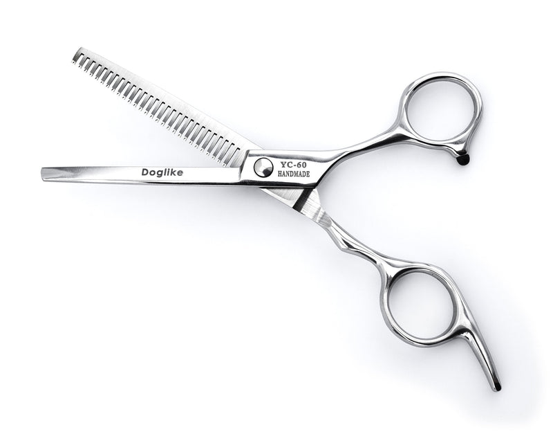 Dog scissors, one-sided toothed thinning scissors made of metal for dogs, cats, pet grooming scissors PRECORN - PawsPlanet Australia