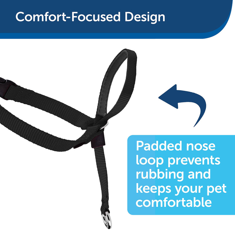 PetSafe, Easy Walk Headcollar, Black, Medium, No Pull, Control, Training, for small / medium/ large dogs - PawsPlanet Australia