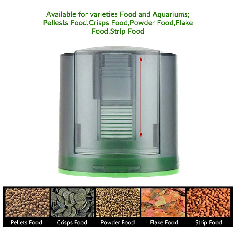 Aedcbaide Automatic Fish Feeder with Large Capacity, Auto Fish Feeder with Super Mute,Simple Fish Feeder,Food Timer Dispenser for Fish Tank and Vacation,Dispenser Feeder - PawsPlanet Australia