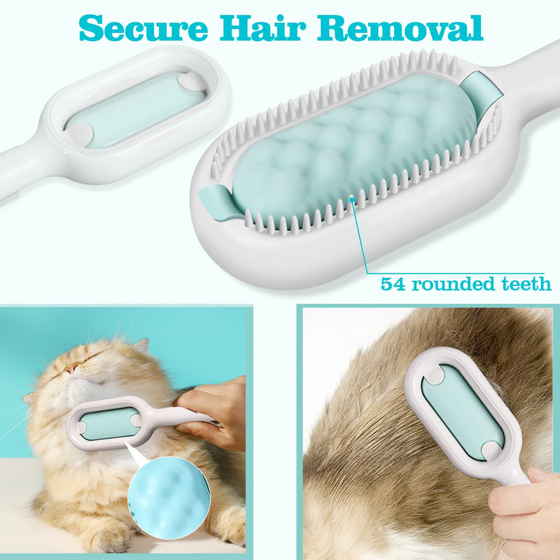 Pet hair removal comb with water tank, cat brush with water tank, dog brush short hair, cat hair brush, cat brush, cat brush, pet hair brush for dogs and cats - PawsPlanet Australia