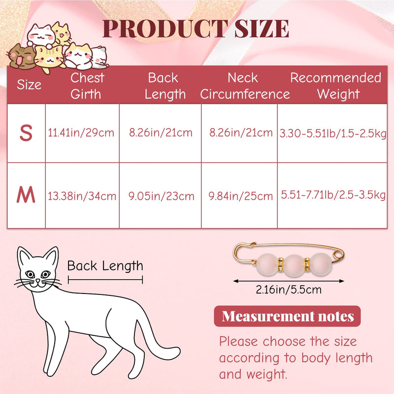 URROMA 1 PC Cat Recovery Suit Cat Wound Surgery E-Collar Alternative for Cats Dogs Post Surgery for Cats Pets S - PawsPlanet Australia