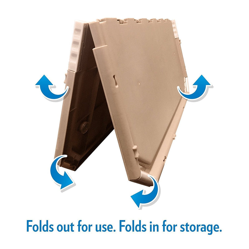 Simple Solution Dog Pad Holder | Portable Tray for Pet Training and Puppy Pads | Protection Against Pad Leakage, Bunching, and Shredding | Fits Pads 21 x 21 Inches or Larger Single - PawsPlanet Australia