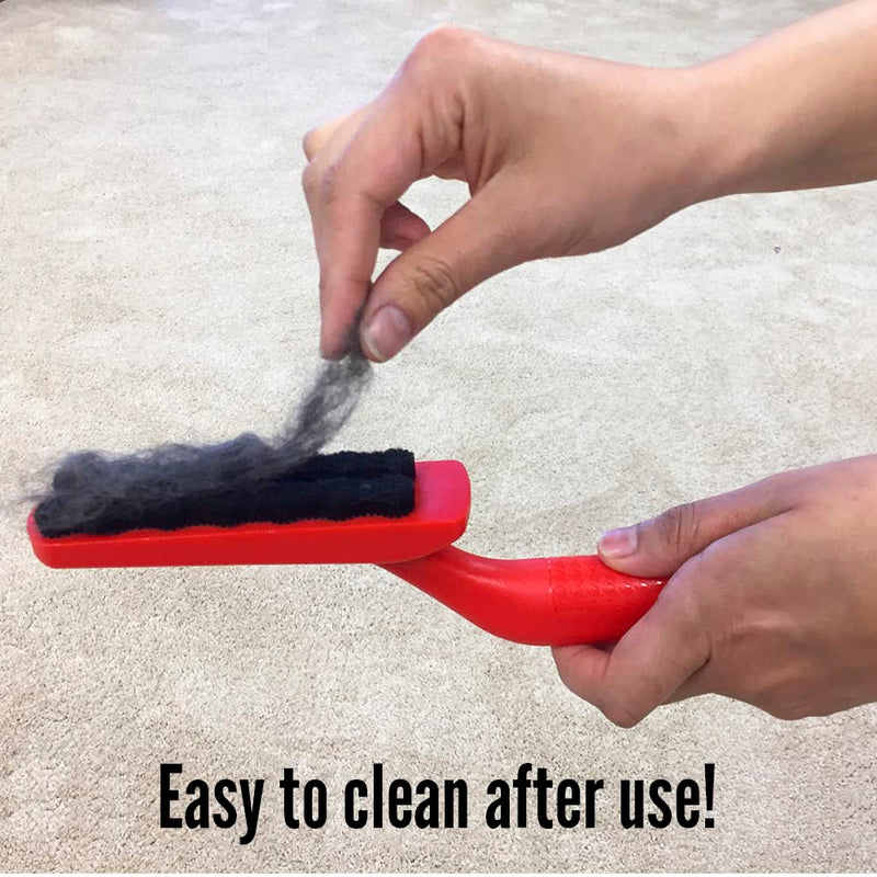 Lilly Brush - Fluffy Pets Brush pet hair remover for furniture, carpets, cat trees, bedding, curtains, couches and more! Brought to you by the pet hair experts at Lilly Brush, this product is ONLY for homes with LONG-HAIRED CATS & DOGS who shed SOFT, C... - PawsPlanet Australia