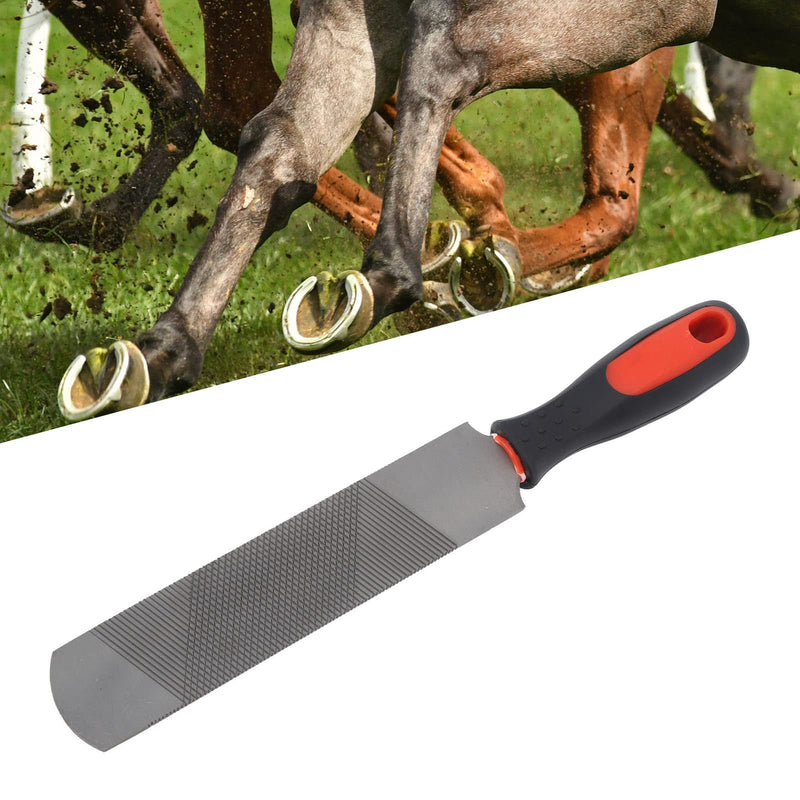 Tnfeeon 8 Inch Hoof Rasp, Flexible Handle Horseshoe File, Carbon Steel Farrier File Tool, Suitable for Horse, Goat, Cow, Donkey and Animal Hooves - PawsPlanet Australia