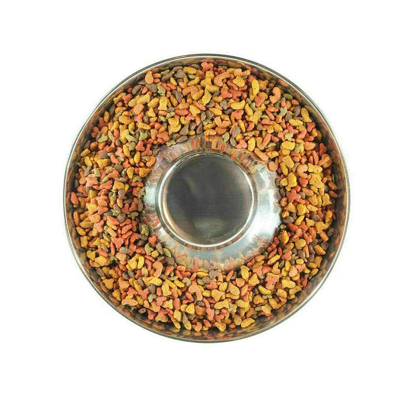 King International Stainless Steel 2 Puppy Bowls,Puppy Food Bowl,Puppy Bowls for Small Dogs,29cm,Puppy Bowl,Puppy Supplies,Puppy Feeder,Puppy Feeding Bowls for Litters - PawsPlanet Australia