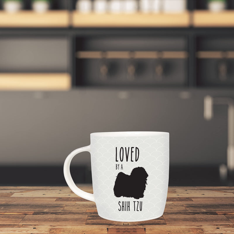 Splosh Precious Pets Mug Collection – Shih Tzu, Grey and Black Ceramic Mug with Pet Silhouette, Gift Boxed, Dishwasher Safe - PawsPlanet Australia